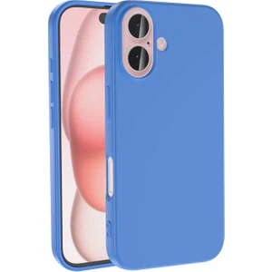 Techno Guru Apple iPhone 16 Plus Kılıf Kadife Dolgulu Şık Candy Lansman Silikon Kapak