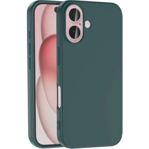 Techno Guru Apple iPhone 16 Plus Kılıf Kadife Dolgulu Şık Candy Lansman Silikon Kapak