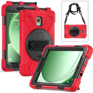 Seashell Digital Samsung Galaxy Tab Aktif 3 T570 TAB Active5 X306B Pc Omuz Askılı Silikon Koruyucu Tablet Kılıfı (Yurt Dışından)