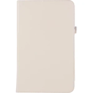 Seashell Digital Litchi Tahıl Akıllı Deri Samsung Galaxy Tab A 10.1 (2016) T580 T585 BEIGE Tablet Kılıfı (Yurt Dışından)