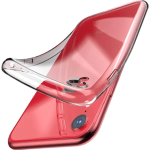 Iphone Xr Uyumlu Kamera Korumalı Lüks Şeffaf Silikon Kılıf