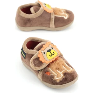 Bebe Erkek Çocuk Kışlık Cırtlı Ayarlanabilir Günlük Okul Kreş Panduf Ayakkabı