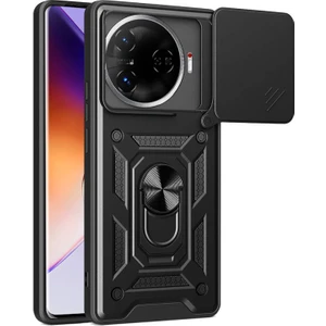 Techno Guru Tecno Camon 30 Pro 5g Kılıf Kamera Sürgülü ve Tam Koruma Sağlayan Sert Puma Silikon Kılıf