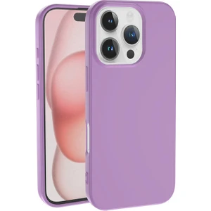 Techno Guru iPhone 16 Pro Max Kılıf Kadife Dolgulu Şık Candy Lansman Silikon Kapak