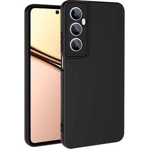 Techno Guru Realme C65 4g Kılıf Kadife Dolgulu Şık Candy Lansman Silikon Kapak