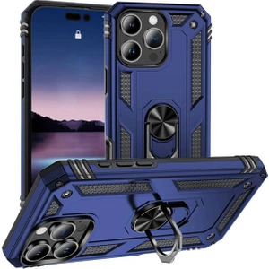Techno Guru iPhone 16 Pro Max Kılıf Tam Koruma Sağlayan Çift Katmanlı Vega Kapak