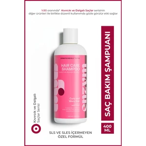 Enzym Cosmetics Kıvırcık Ve Dalgalı Saçlar Için Saç Bakım Şampuanı 400 Ml (Bukle Belirginleştirici)