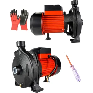 Bakır Sargı 1 Kw - 1.5 Hp Salyangoz Pompalı CPM-158 Elektrikli Santrifüj Su Pompası 36 M Dik Basar