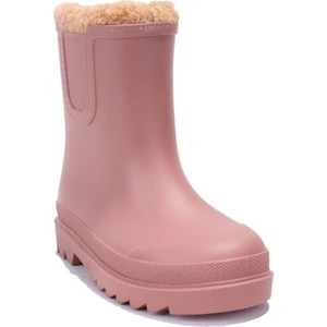 W10290 Tokio Burreguito Pembe Ortopedik Kürklü Kız Çocuk Yağmur Çizme