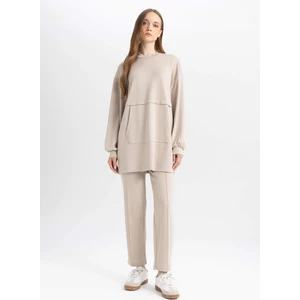 Regular Fit Rahat Kalıp Basic Düz Fitilli Çift Cepli Casual Pantolon B0044AX24AU