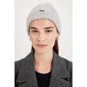 Kadın Dokuma Etiketli Kışlık Bere R7539AZ24WN