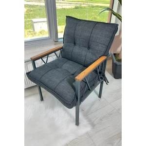 Ufuk Home Miray Berjer Bahçe Takımı, Balkon Takımı, Balkon Bahçe Mobilyaları, Metal Çay Seti, Cafe Sandalye