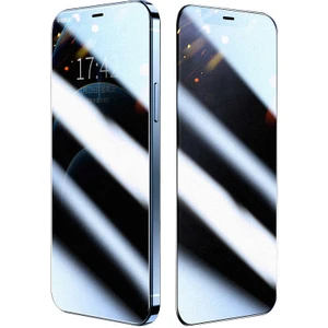 - Apple iPhone 13 Mini - Ekran Koruyucu Fit Hard Mat Hayalet Cam Ekran Koruyucu - T18961