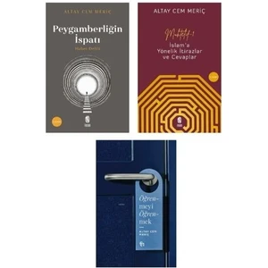 Altay Cem Meriç Kitapları Peygamberliğin Ispatı-Muhtelif-Öğrenmeyi Öğrenmek 3 Kitap Seti