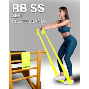 Pilates Lastiği Sert Rb Ss - Sarı Renk