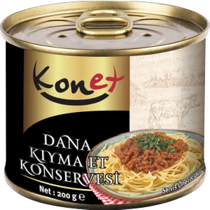Dana Kıyma Et Konservesi 200g - Pratik Ve Lezzetli Hazır Yemek