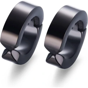 Paslanmaz Çelik Erkek Kadın Deliksiz Kulaklara Kıskaçlı Mıknatıslı Küpe