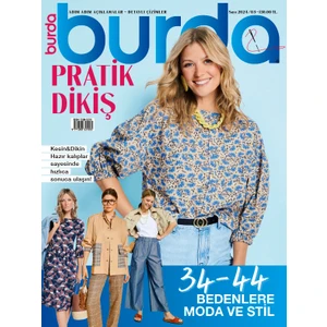 Burda Dergi Pratik Dikiş 3. Sayı - 2024
