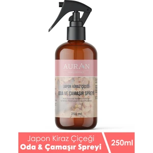 Japon Kiraz Çiçeği Parfümlü Oda ve Çamaşır Spreyi Kumaş Kokusu Japanese Cherry Room Spray 250ml