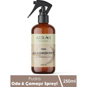 Pudra Parfümlü Oda ve Çamaşır Spreyi Ortam ve Kumaş Kokusu Powder Room Spray 250ml