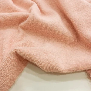 Kaf Kumaş Pamuklu Havlu Kumaş | Soft Pembe (350 Gr)