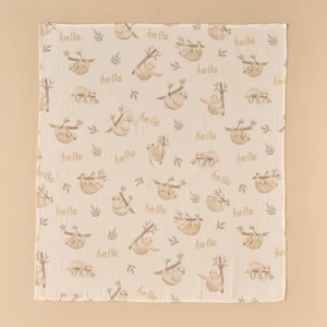 Bella Maison %100 Pamuk Sloth Müslin Pike Bej (90X100 Cm)