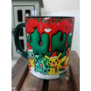 Mugs And Love Pokemon Md2 3D Baskı Büyük Boy Kupa