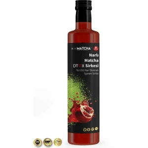 Detox Narlı Sirke 250 ml Japon Premium Nar Ekstratı ile Aromalı