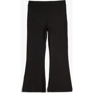 Basic Ispanyol Paça Pantolon Beli Lastikli