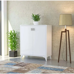 Tino Furniture Elit 2 Kapaklı 3 Raflı Ayakkabılık