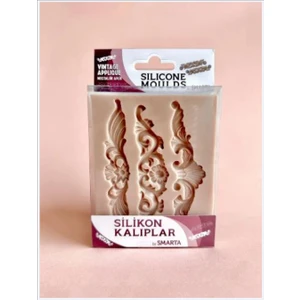 Silikon Kalıp-Vintage Aplik