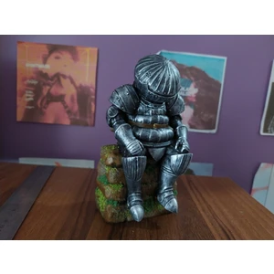 Dark Souls Oyun Figürü, Onion Knight Statue, Siegmeyer Of Catarina Figürü / Sla 3D Print