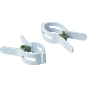 Slibb Geniş Mandal Yorgan Mandalı 2'li UV Işınlarına Dayanıklı Plastik Mavi Yeşil