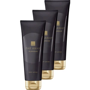 Far Away Glamour Vücut Losyonu 125 Ml. Üçlü Set