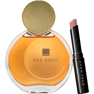 Far Away Kadın Parfüm Edp 50 Ml. ve Ultra Beauty Ruj Stylo Cappucino Paketi