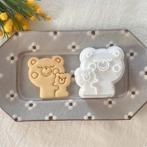 Tatlı Ayı Kurabiye Kalıbı Seti 3'lü