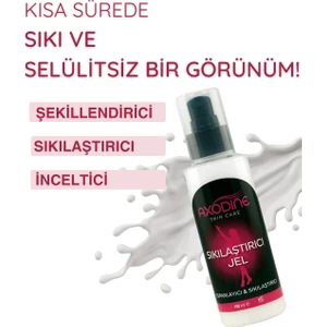 AXODİNE Sıkılaştırıcı, Selülit Ve Çatlak Giderici Vücut Şekillendirici Jel Krem 150 ml