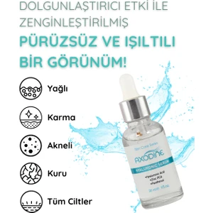 Nemlendirici Dolgunlaştırıcı Canlandırıcı Hyalüronik Asit Serum 30 ml