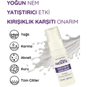 Yaşlanma Karşıtı Botox Etkili Dolgunlaştırıcı Göz Çevresi Bakım Kremi 50 ML
