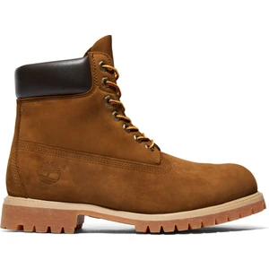 Erkek Bot (Outdoor) Tb 172066 Ebl1 Timberland Premium 6 Inch Lace Up Waterp Dark Wheat Nubuck