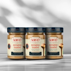 Bercekız Servet Şekerleme Çifte Kavrulmuş Taze Fethiye Tahini - 300 gr 3'lü Paket