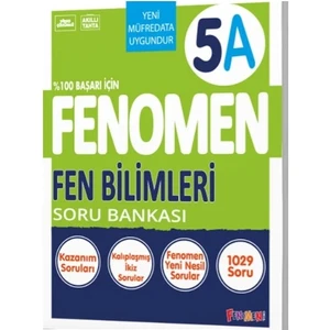 Fenomen Okul Yayınları 5. Sınıf Fen Bilimleri A Soru Bankası 2025