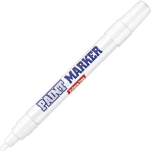 Beyaz Paint Marker Silinmez Yazı Lastik Metal Kalemi