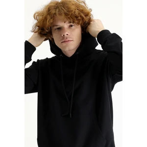 Kapüşonlu Pamuklu Sweatshirt
