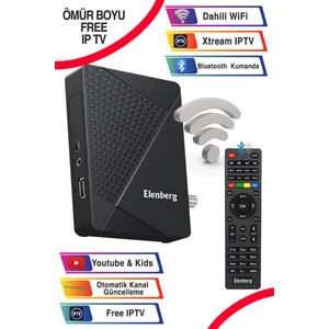 Çanaklı Çanaksız Internet Tv Destekli Dahili WiFi Full Hd Uydu Alıcı Bluetooth Kumandalı