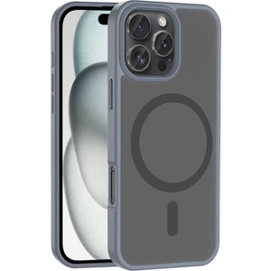 Apple iPhone 16 Pro Max Kılıf Magsafe Şarj Özellikli Mat Arka Yüzey Sio Kapak