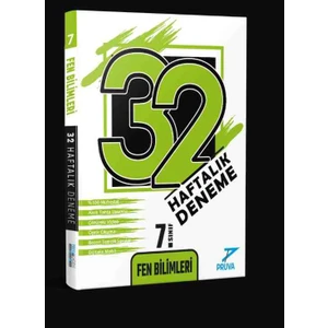 Pruva Akademi 7. Sınıf Fen Bilgisi 32 Haftalık Deneme