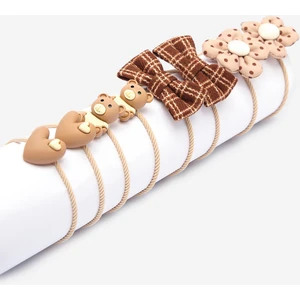 Kız Çocuk Flower Renkli Toka Seti