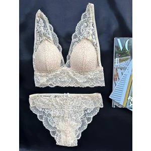 Dantel Detaylı Bralet Sütyen Takımı