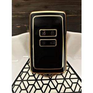 Gma Keys Nano Yüksek Kalite Silikon Kumanda Kılıfı Renault Megane 4 Dacia,kadjar,clio Beş,siyah Renk 4 Buton.